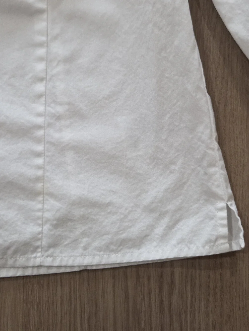 J.Crew x Thomas Mason Puff Sleeve Cotton Poplin Blouse 0 Minimalist Clean Girl